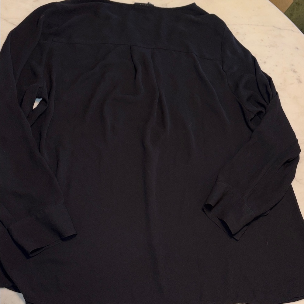 Lane Bryant Black Blouse size 14-16 - Picture 7 of 7